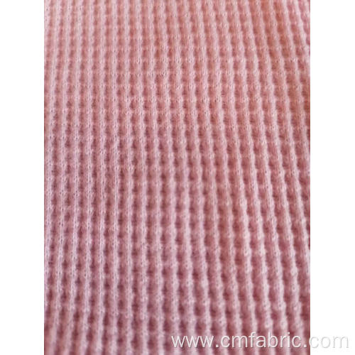 Knitted Cotton Polyester small waffle checks